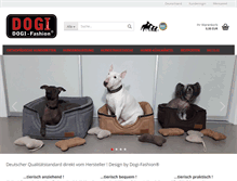 Tablet Screenshot of dogi-fashion.de